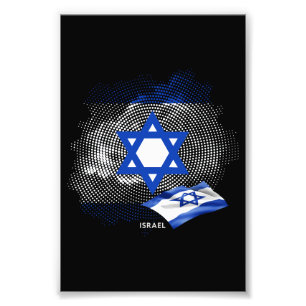Impression Photo Drapeau d'Israël