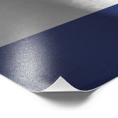 Impression Photo Drapeau du Costa Rica (Coin)