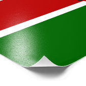 Impression Photo Drapeau du Kenya (Coin)