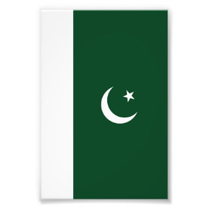 Impression Photo Drapeau du Pakistan