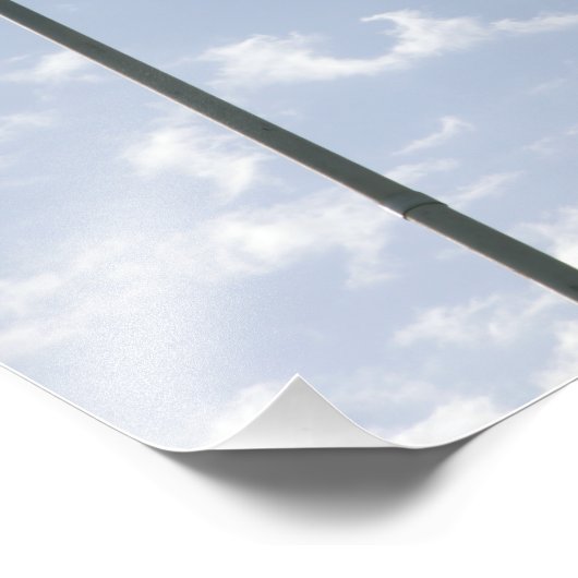 Impression Photo Drapeau du Royaume-Uni entre les drapeaux afghans (Coin)