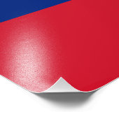 Impression Photo Drapeau du Venezuela (Coin)