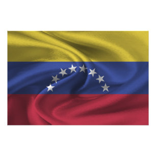 Impression Photo Drapeau du Venezuela