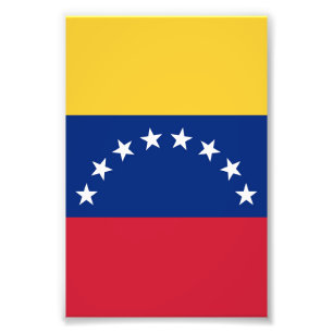 Impression Photo Drapeau du Venezuela