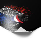 Impression Photo Drapeau français (Coin)