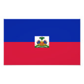 Impression Photo Drapeau Haïti (Devant)