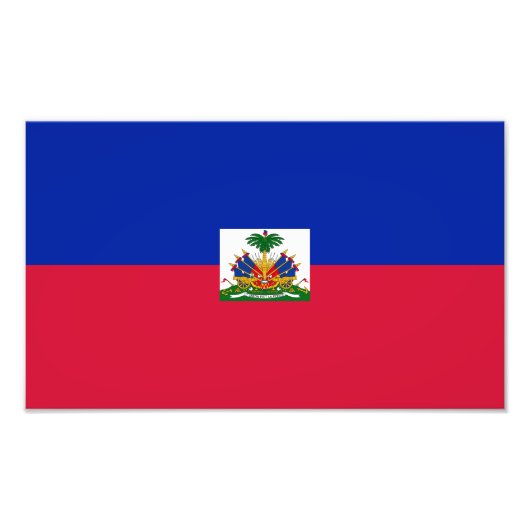 Impression Photo Drapeau Haïti (Devant)