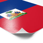 Impression Photo Drapeau Haïti (Coin)