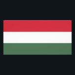 Impression Photo Drapeau Hongrie<br><div class="desc">Drapeau patriotique de Hongrie.</div>