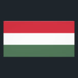 Impression Photo Drapeau Hongrie<br><div class="desc">Drapeau patriotique de Hongrie.</div>