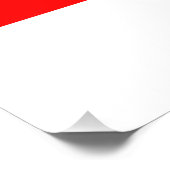 Impression Photo Drapeau Indonésie (Coin)