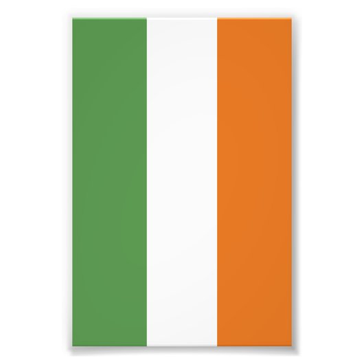 Impression Photo Drapeau irlandais (Devant)