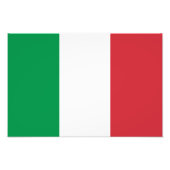 Impression Photo Drapeau Italie (Devant)