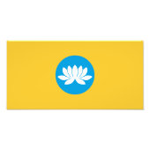 Impression Photo Drapeau Kalmykia (Devant)