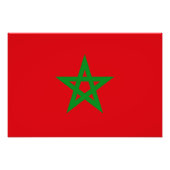 Impression Photo Drapeau Maroc (Devant)