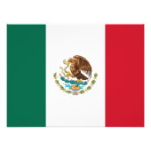Impression Photo Drapeau mexicain - Drapeau mexicain (Devant)