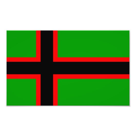 Impression Photo Drapeau national de Karelia (Devant)