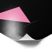 Impression Photo Drapeau triangle rose de SlipperyJoe drapeau rose  (Coin)