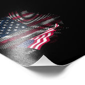 Impression Photo Drapeau USA (Coin)