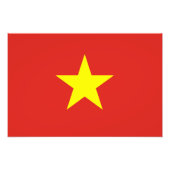 Impression Photo Drapeau vietnamien (Devant)