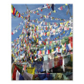 Impression Photo Drapeaux de prière tibétains (Devant)