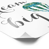 Impression Photo Dream Big | Hot Air Balloon Art (Coin)