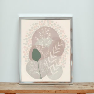 Impression Photo Dreamy Watercolor Flowers - Art Botanique Moderne