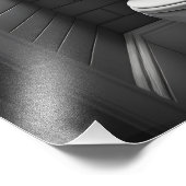 Impression Photo Drôle fantôme assis dans les toilettes (Coin)