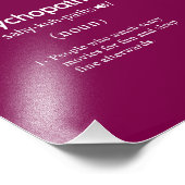 Impression Photo drôle psychopathes définition vin (Coin)