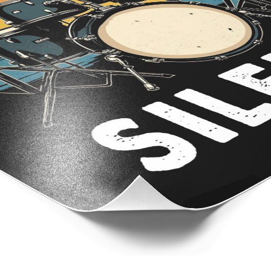 Impression Photo Drummer I Destruction Silence Drum (Coin)