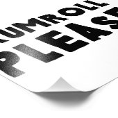 Impression Photo Drumroll, s'il vous plaît (Coin)