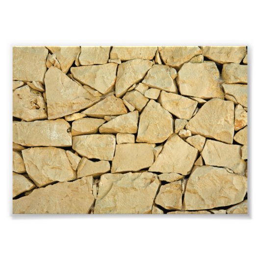 Impression Photo Dry stone wall (Devant)