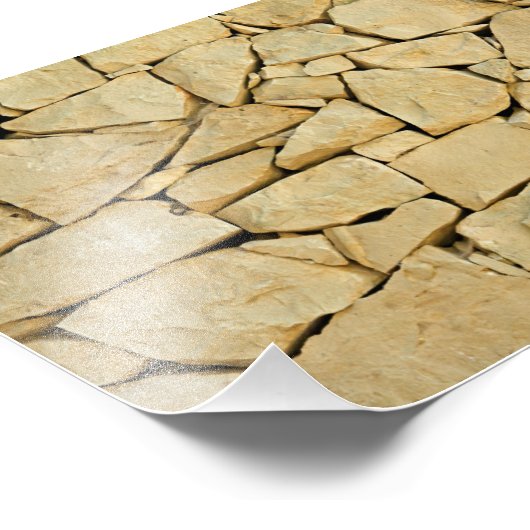 Impression Photo Dry stone wall (Coin)