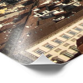 Impression Photo Du haut du Duomo à Florence, Italie (Coin)