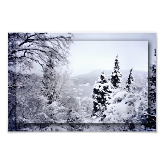 Impression photo du lac Nojiri (Devant)