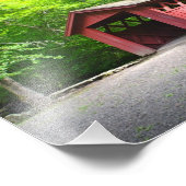 Impression photo du pont couvert (Coin)