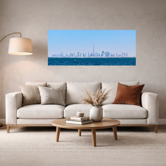 Impression Photo Dubai Skyline – Palm Jumeirah Vantage Point