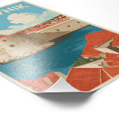 Impression Photo Dubrovnik vintage (Coin)