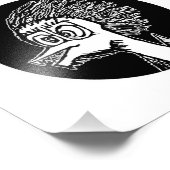 Impression Photo Duck man portrait sketchy drawing (Coin)