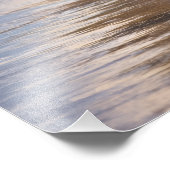Impression photo d'un aigrette sur le rivage (Coin)