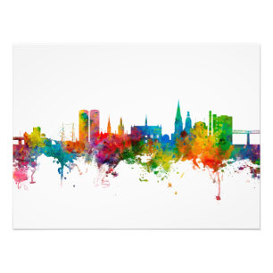 Impression Photo Dundee Scotland Skyline