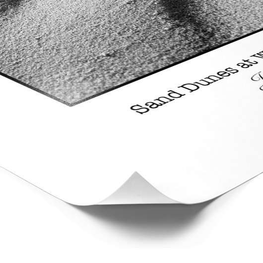 Impression Photo Dune de sable (Coin)