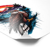 Impression Photo Eagle in the mountain (Coin)