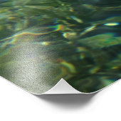 Impression Photo Eau au-dessus de la mer Herbe I Caraïbes Nature (Coin)