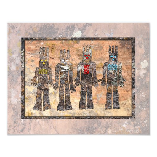 Impression Photo Eau et Vent de Terre (Devant)