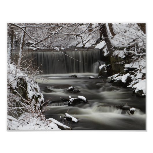 Impression Photo Eaux hivernales (Devant)