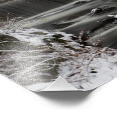 Impression Photo Eaux hivernales (Coin)