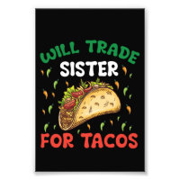 Échangerai Sœur Contre Tacos Fête Cinco De Mayo
