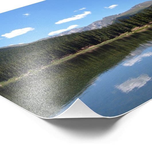 Impression Photo Echo Lake Mt Evans Colorado (Coin)