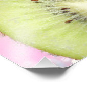 Impression Photo Éclaboussure de kiwi (Coin)